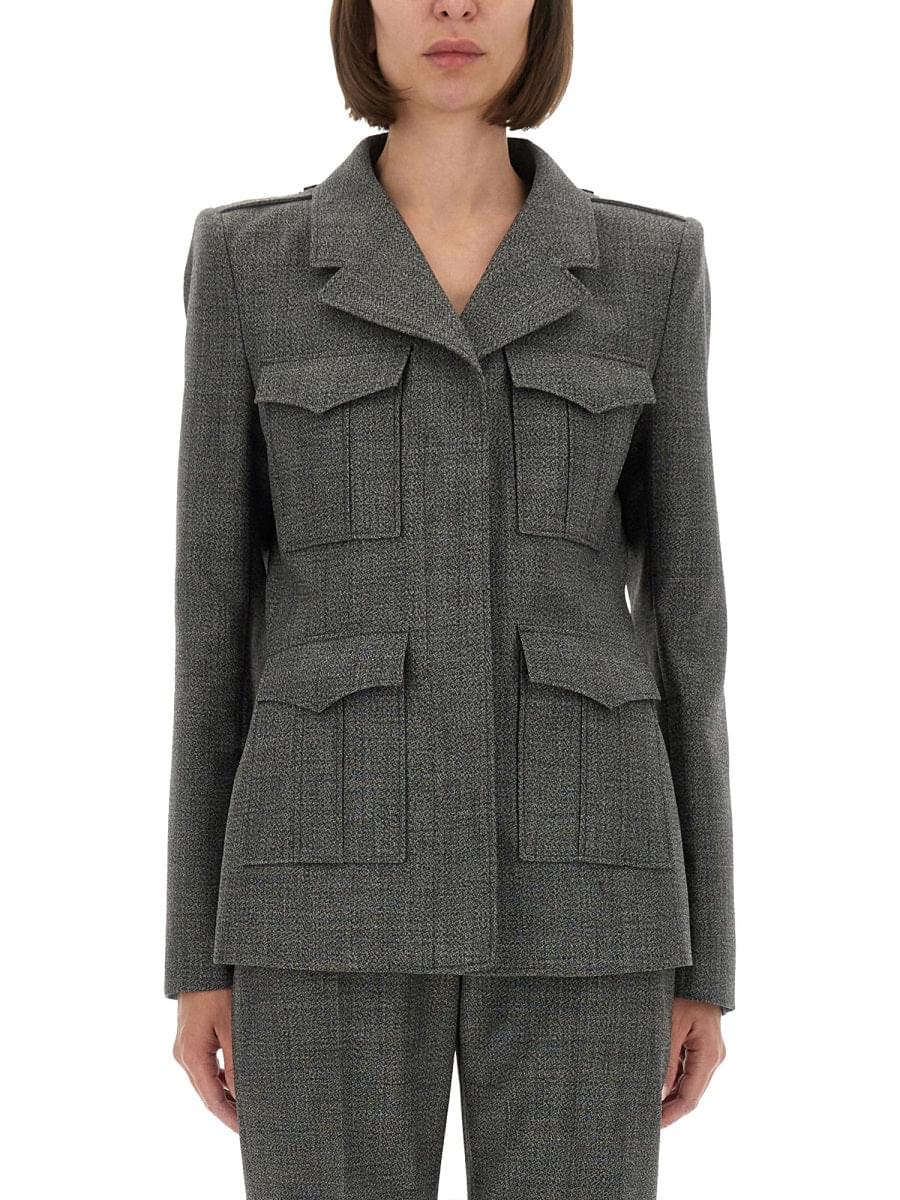 Alexander Mcqueen Women Alexander Mcqueen Women Wool Jacket