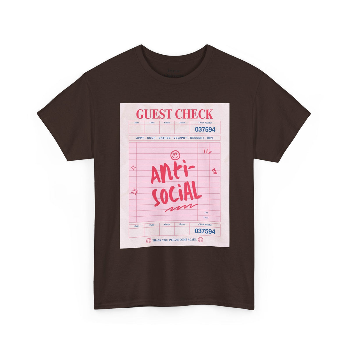 “Anti-Social” Graphic Tee