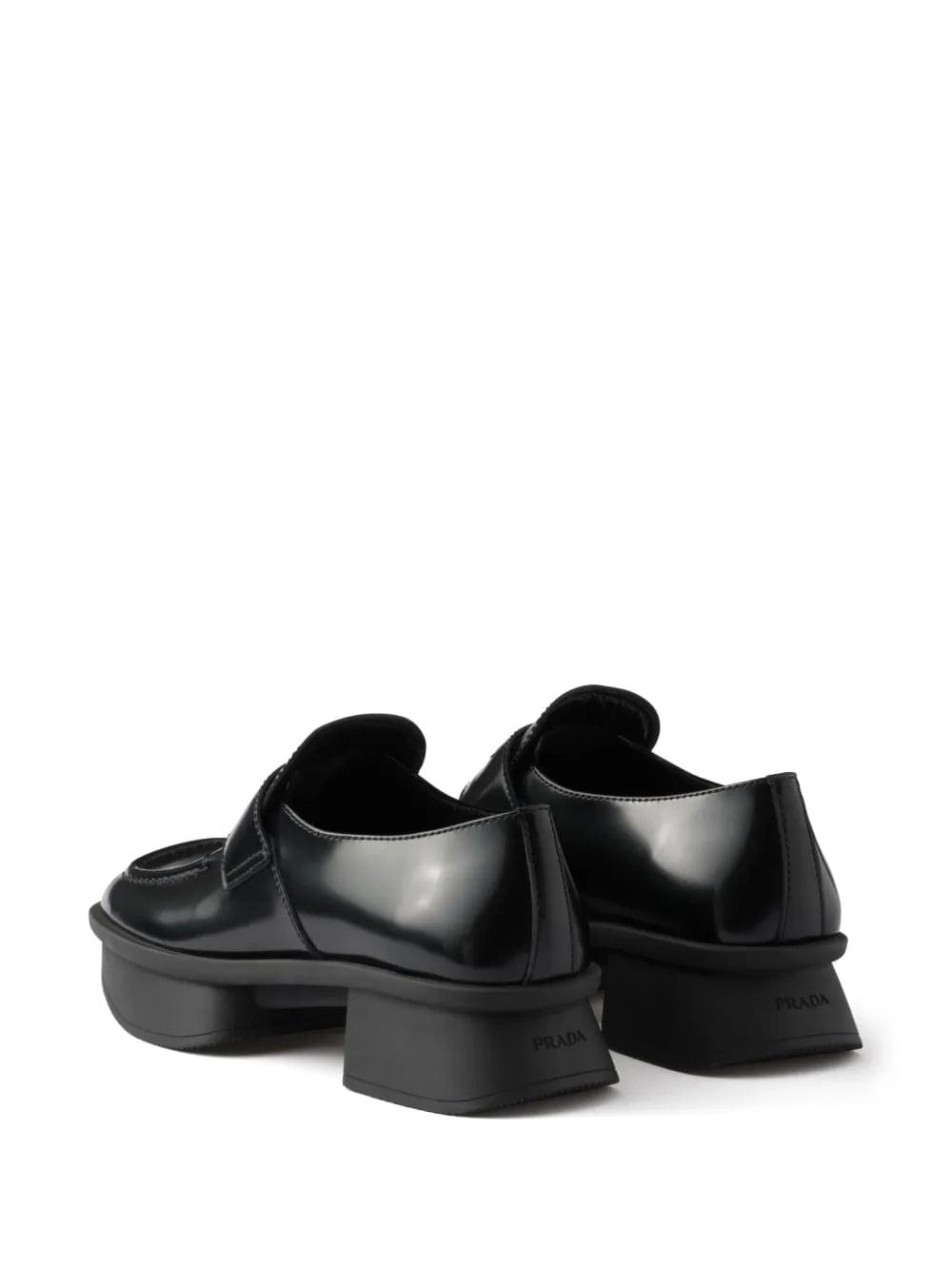 Prada Women Prada Women Equal Brushed Leather Loafers
