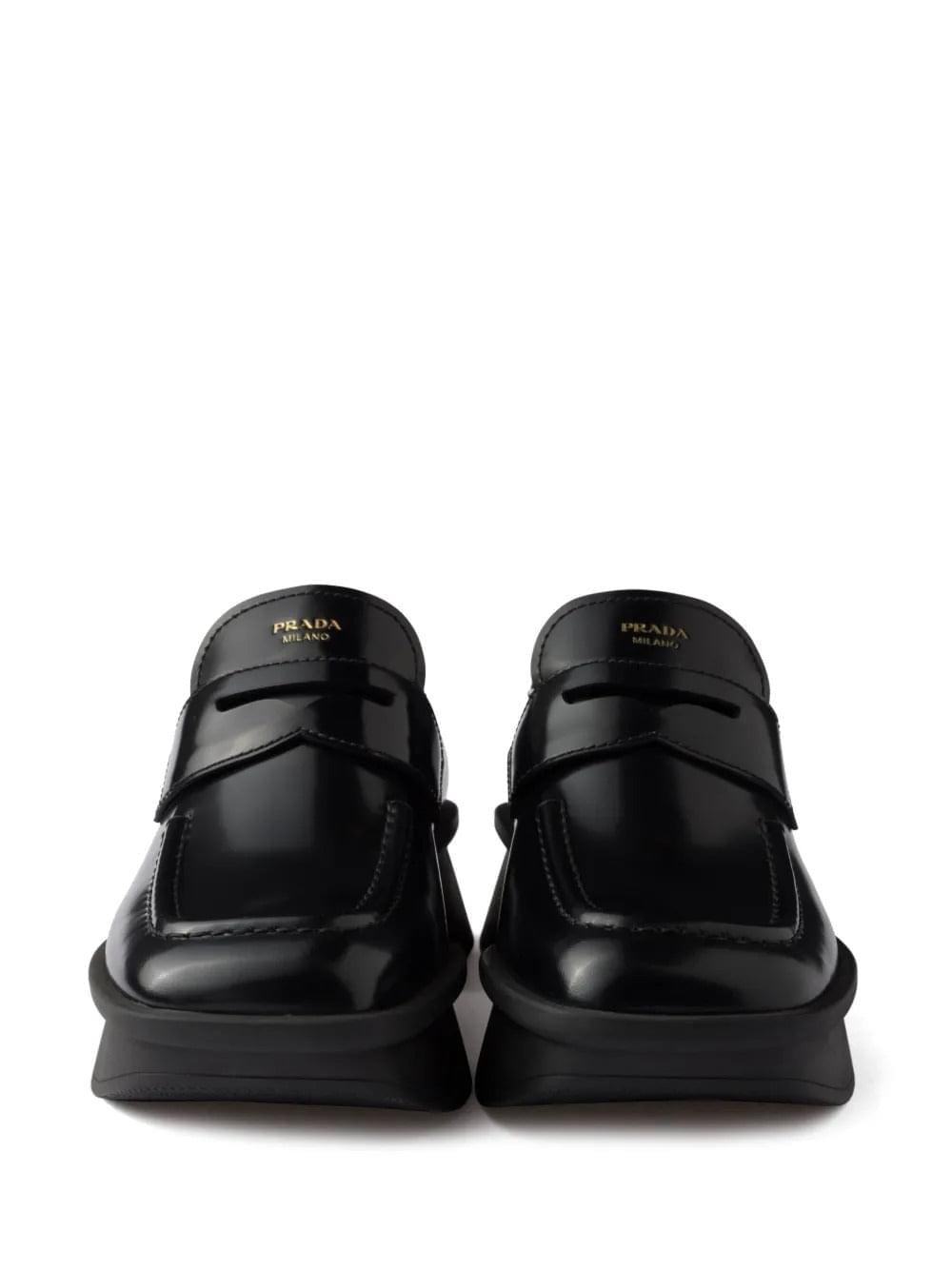 Prada Women Prada Women Equal Brushed Leather Loafers