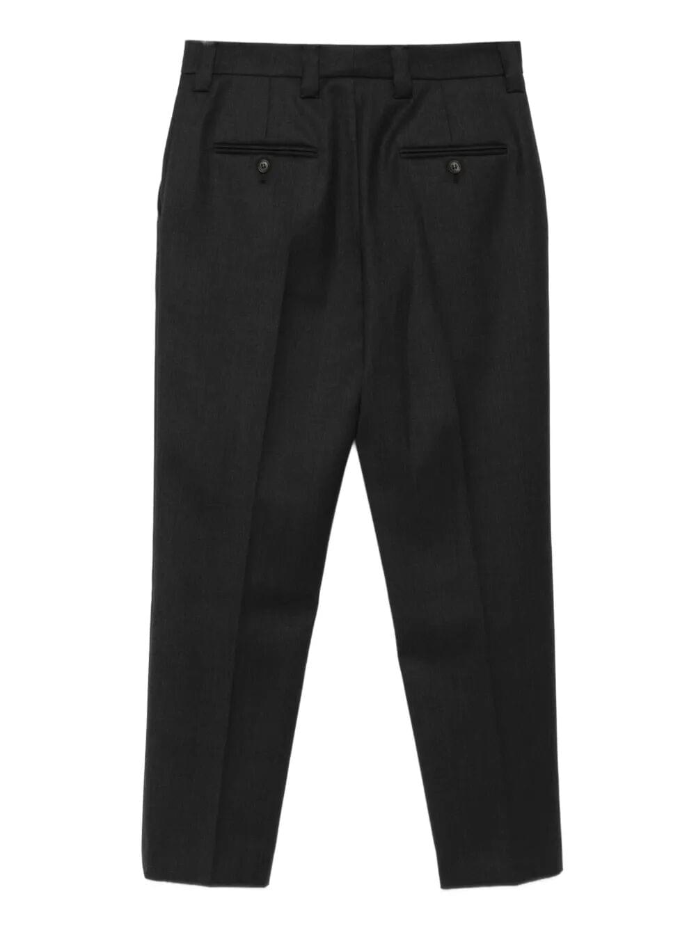 Prada Women Prada Women Safety-Pin Detail Wool Trousers
