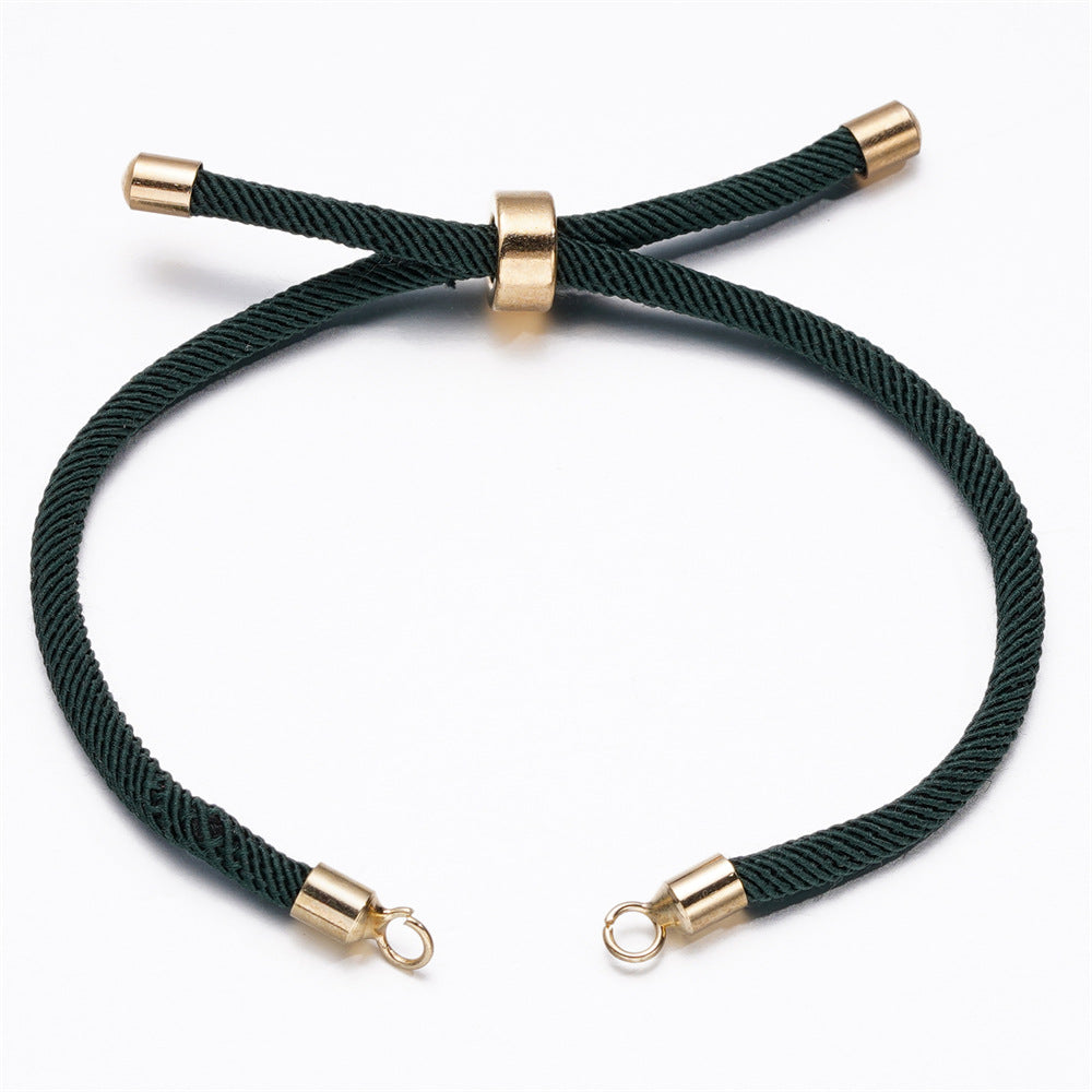 DIY Jewelry Accessories Christmas Semi-finished Adjustable Wrist Cord