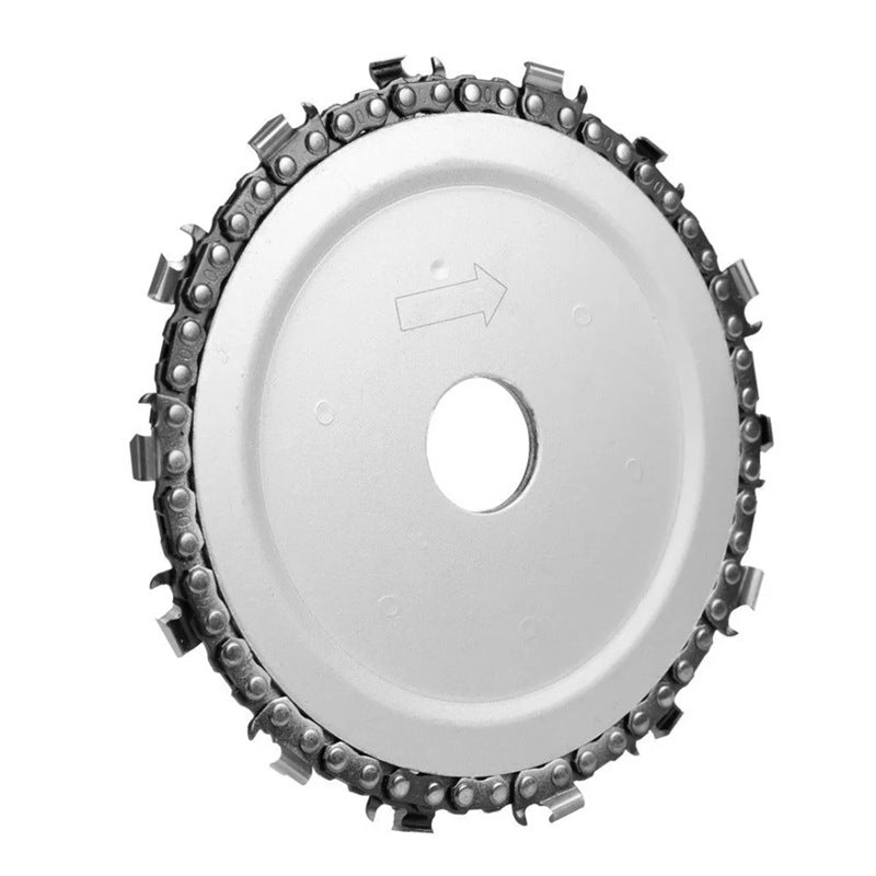 Angle grinder chain plate
