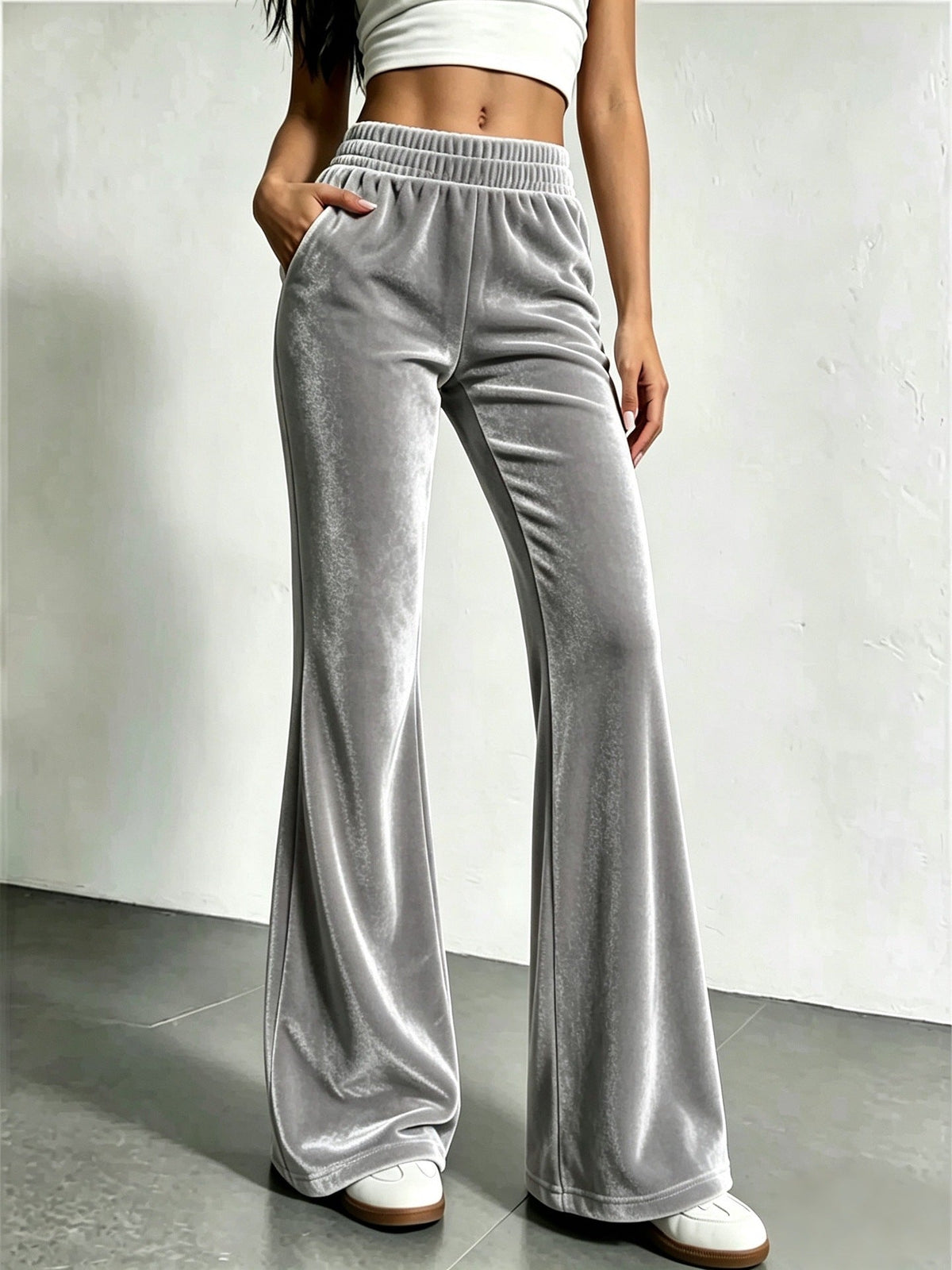 New Fallwinter Womens High-stretch Sporty Casual Pants