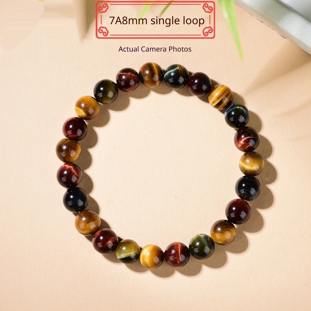 Natural Tiger Eye Stone Bracelet