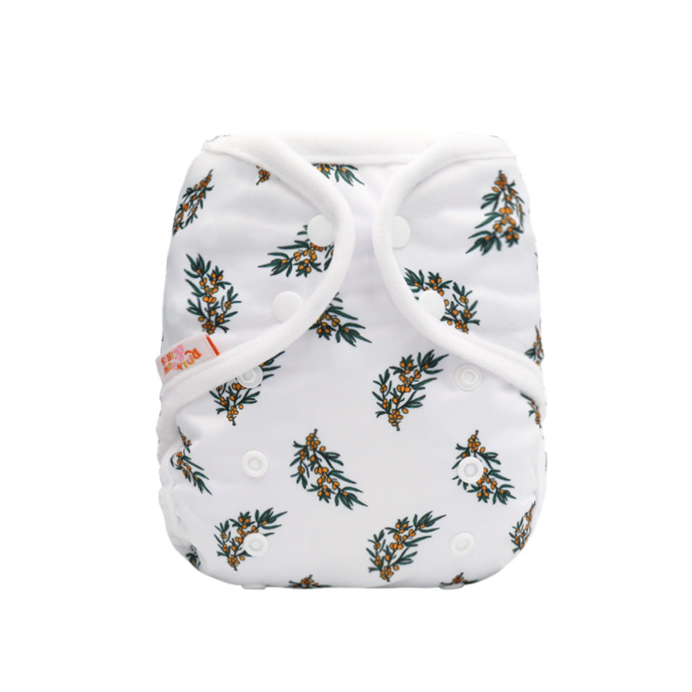 Rainbo&Iris Cute Fashion Cloth Diaper Cover With Rainbow Print Baby Gift Accessory