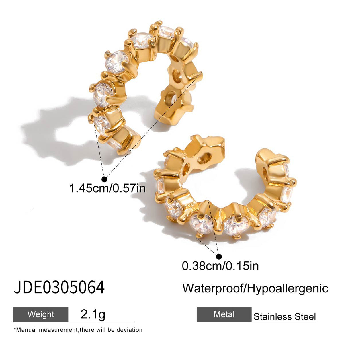 Green Zircon Hoop Earring Collection