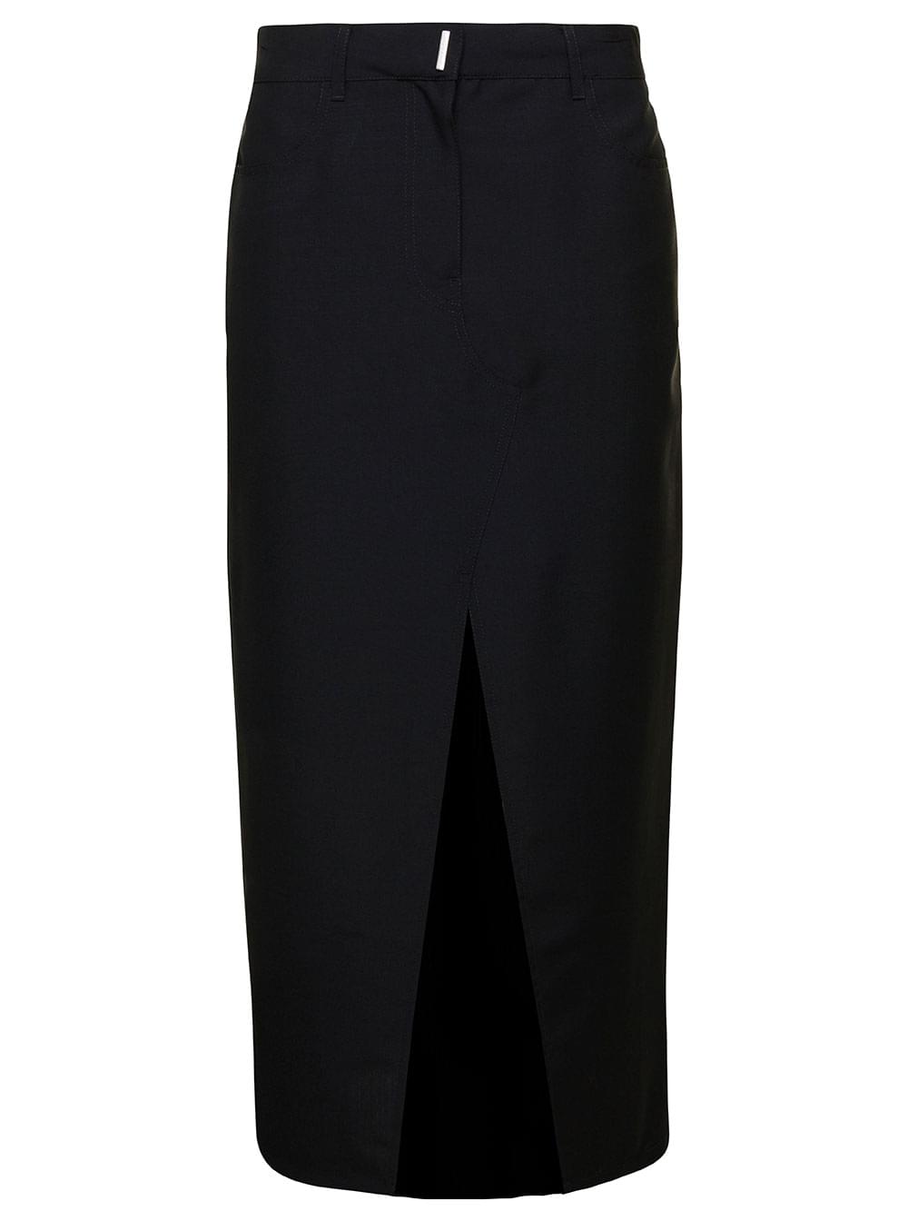 Givenchy Women Givenchy Women Long Skirt With Front Split