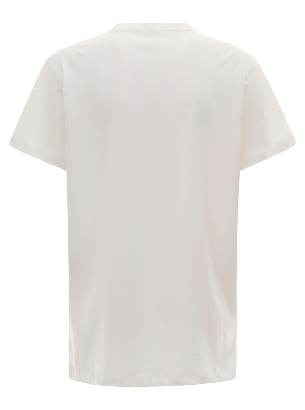 Isabel Marant Etoile Women 'Aby' White T-Shirt With Crew Neck And Short Sleeves In Cotton For Women