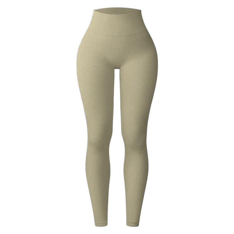 Womens High-Waisted Tight-Fitting Butt-Lifting Yoga Pants