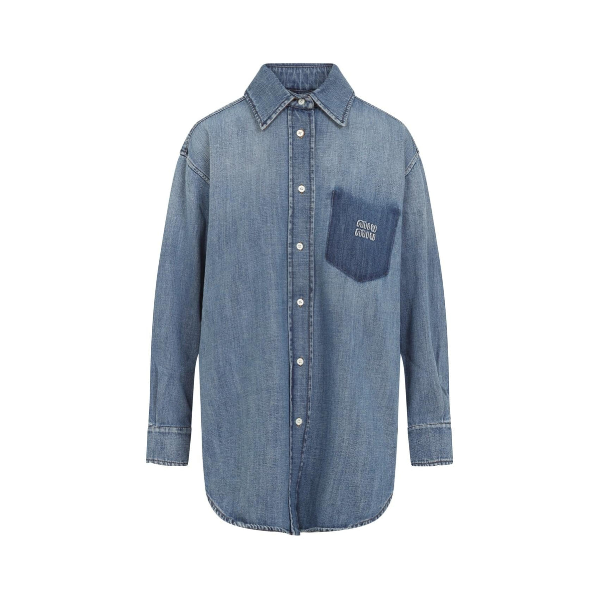 Miu Miu Denim Shirt Women Women