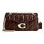 COACH Women's Pebble Tabby Shoulder Bag | Quilted, 26, with Chain