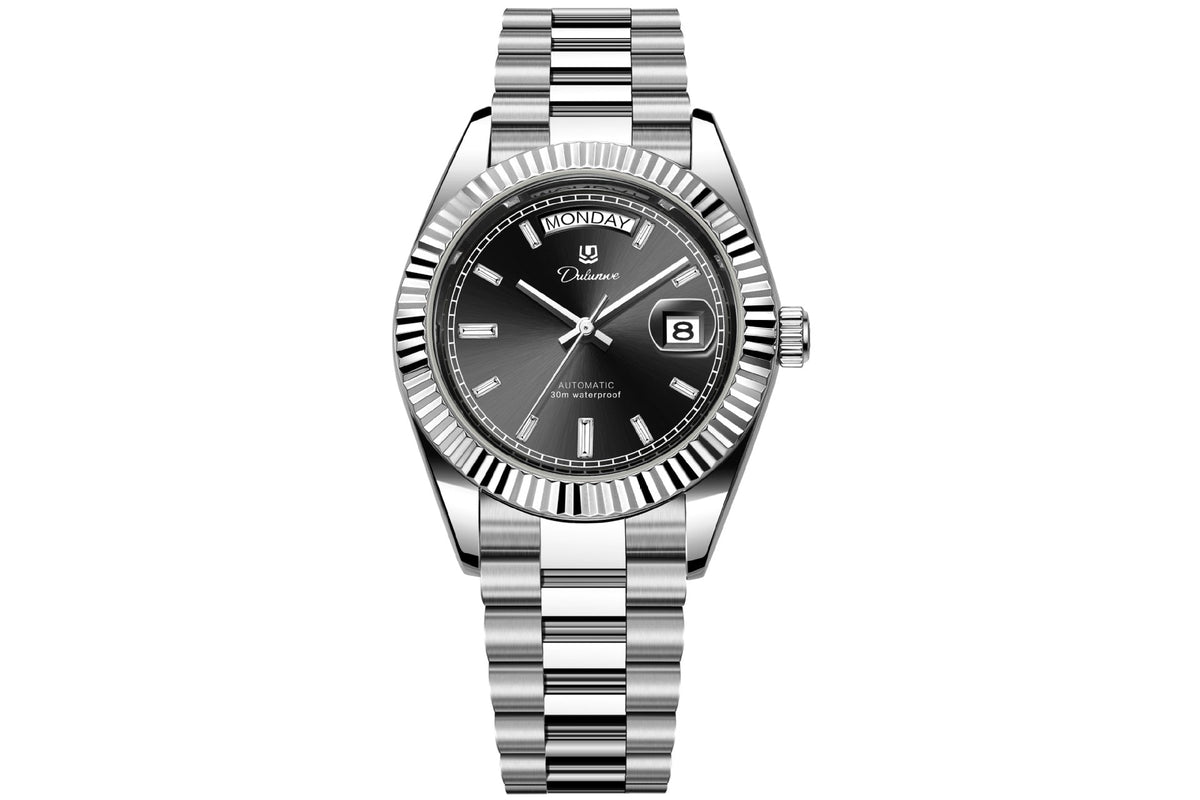 Dual-calendar Automatic Mechanical Mens Watch