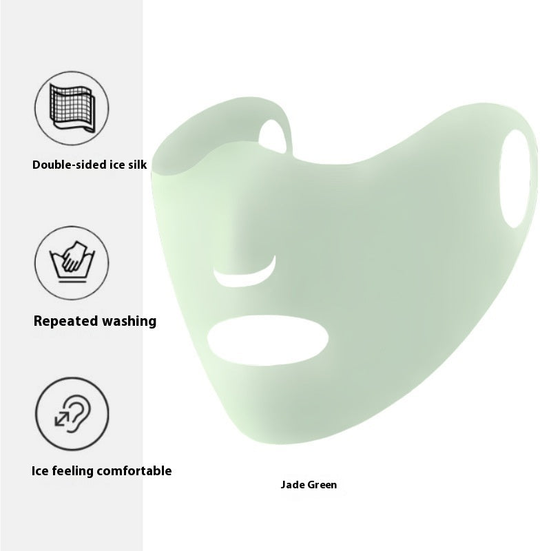 Ice Silk Sunscreen Mask UV Protection