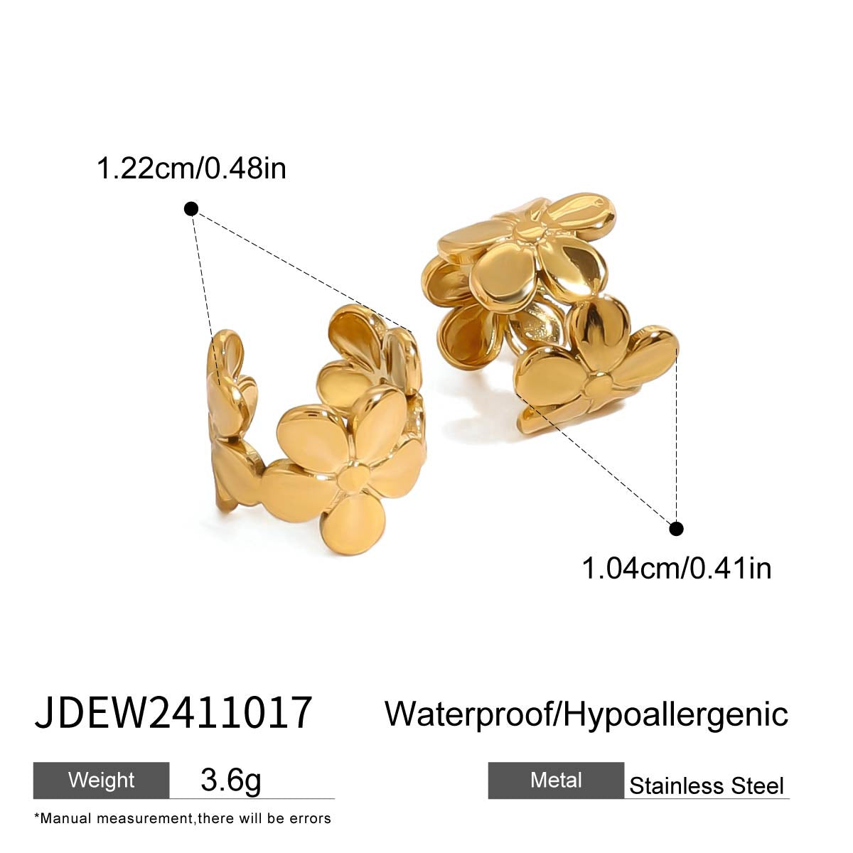 Colorful Insect Stud Earrings Collection