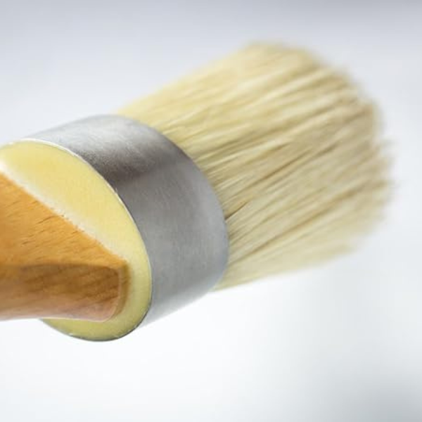 Featherline 2 Inch Oval Brush – Premium Applicator Brush for Leather Care Products