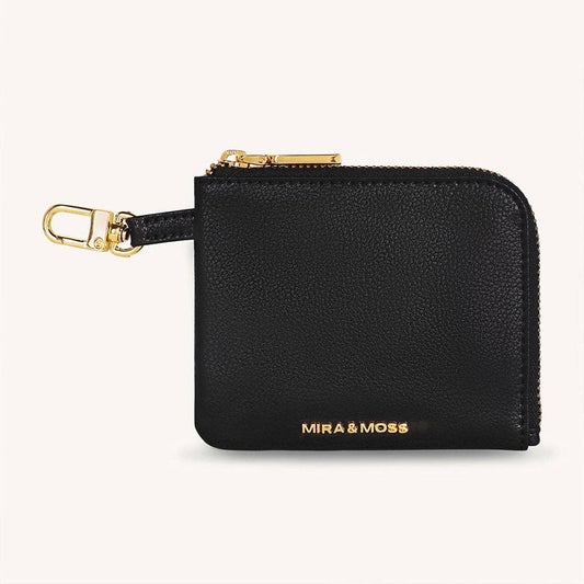 Mira & Moss Nova Compact Wallet - Black