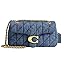 COACH Women's Pebble Tabby Shoulder Bag | Quilted, 26, with Chain