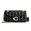 COACH Women's Pebble Tabby Shoulder Bag | Quilted, 26, with Chain