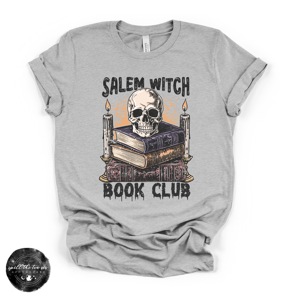 Salem Witch Book Club Tee | Witchy Book Lover Graphic T-Shirt