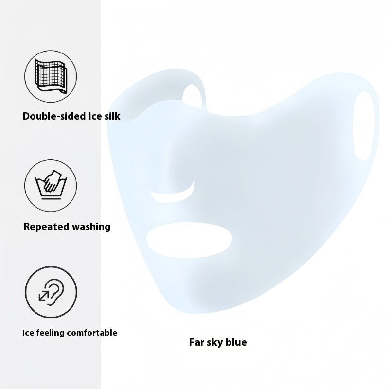 Ice Silk Sunscreen Mask UV Protection