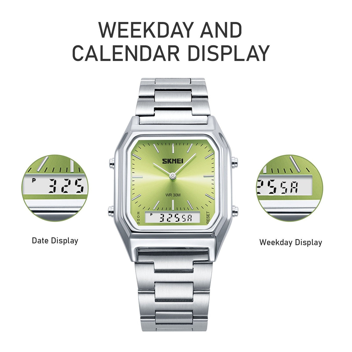 Couples Business Wristwatch Minimalist Stylish Multi-functional Alarm Watch