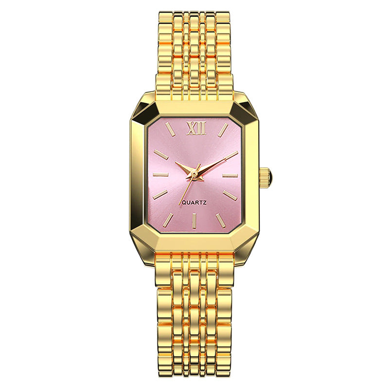 Student Fashion Minimalist Square Quartz Watch
