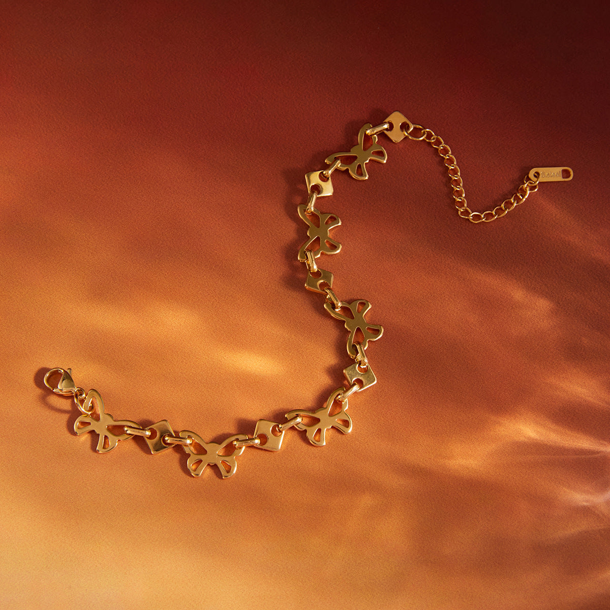 Stainless Steel Butterfly Bracelet Collection