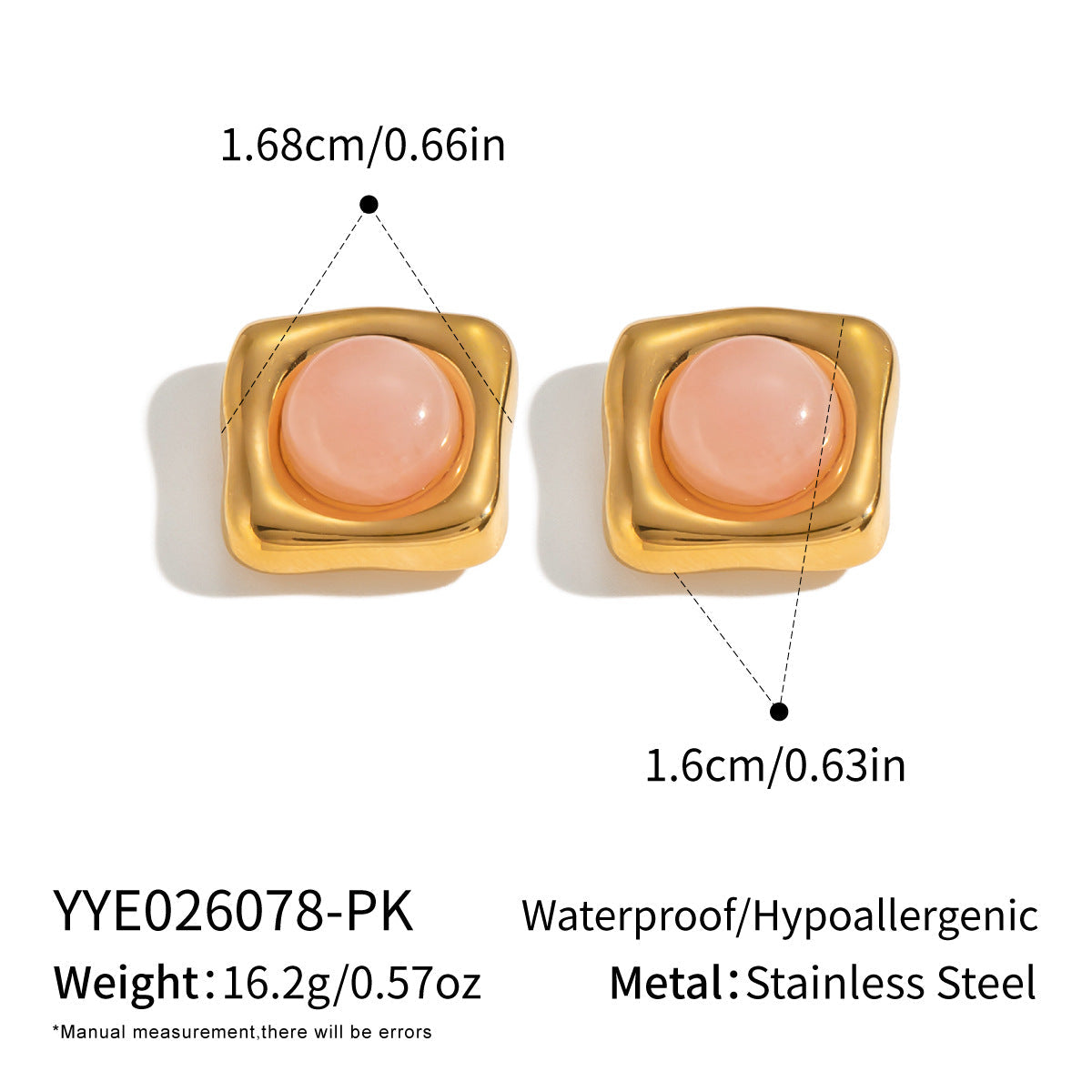 Fashion Ear Studs Stainless Steel Ear Studs