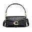 COACH Women's Pebble Tabby Shoulder Bag | Quilted, 26, with Chain