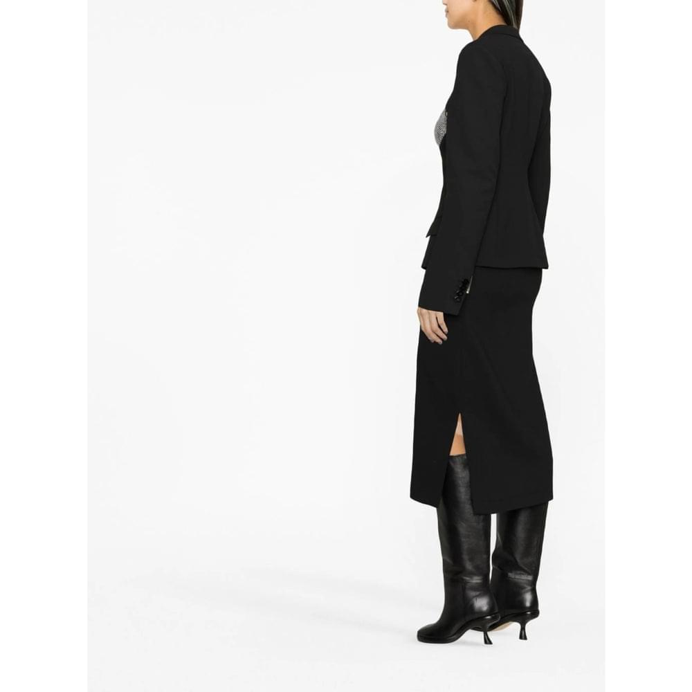 The Attico Black Jackets - Blazers Women Women
