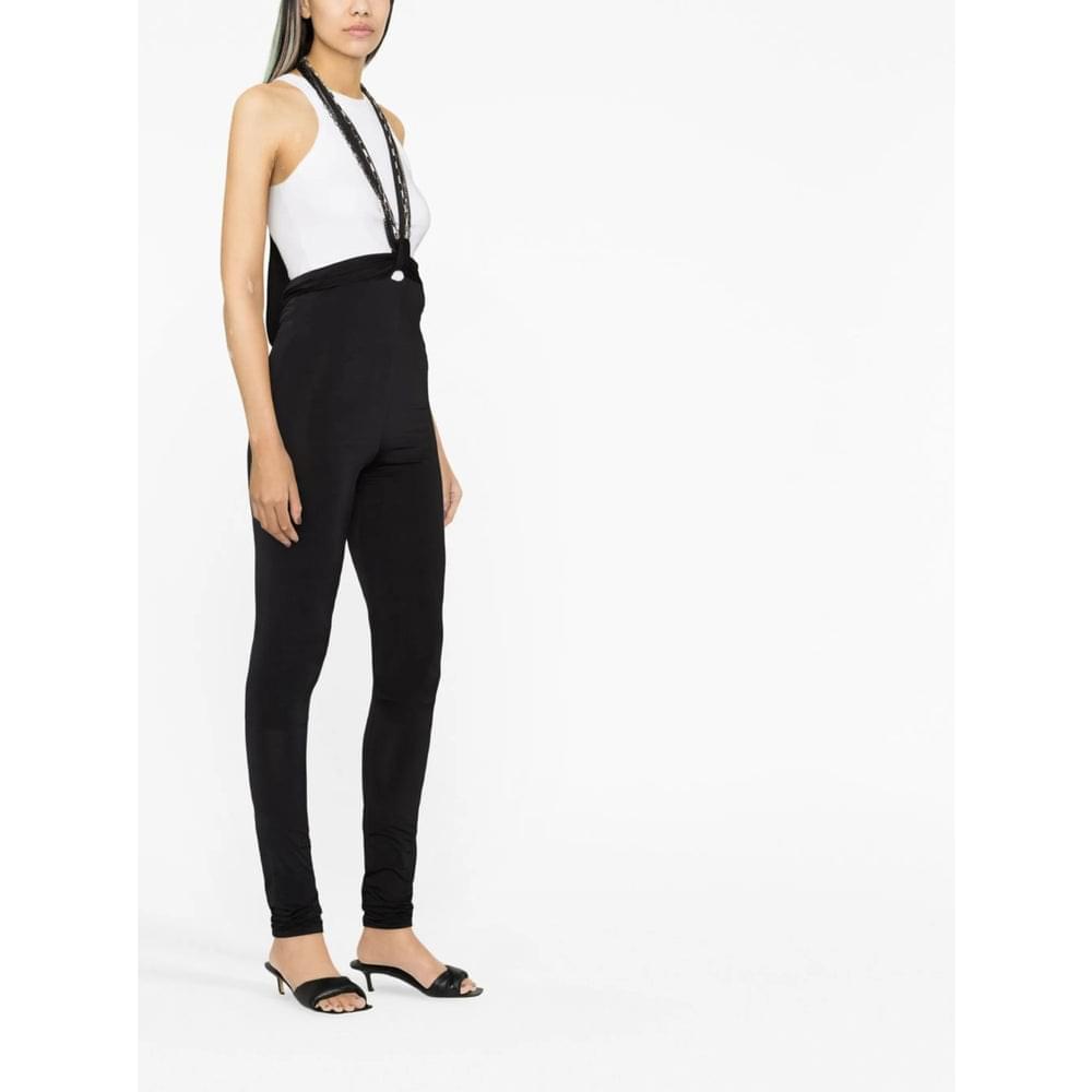 The Attico Black Trousers - High-Waisted Trousers Women Women