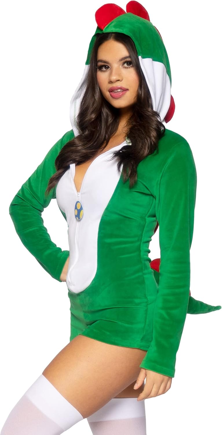 Ultra Soft Zipper Romper Costume - Women's Comfy Character Outfit