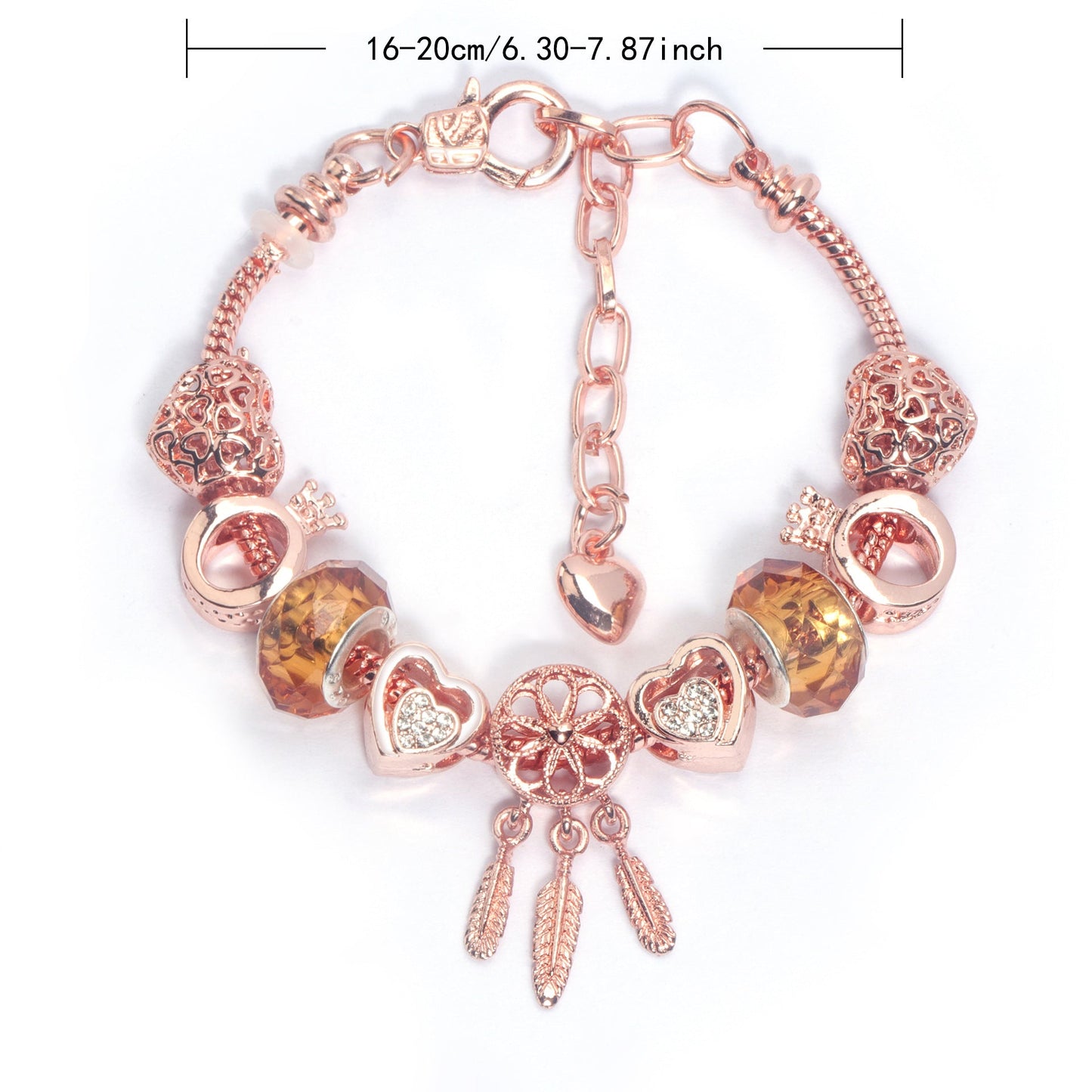New Rose Gold Bracelet European And American Style Bangle