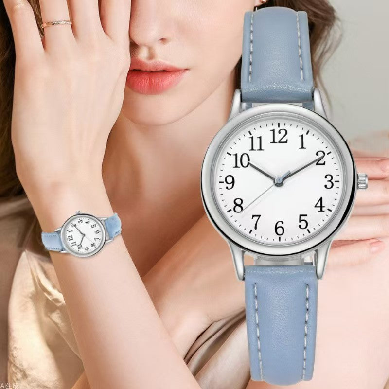 Simple Digital Fashion Alloy Quartz Watch