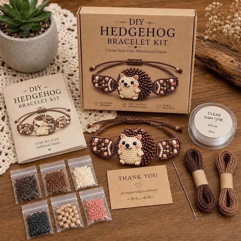 Cute Design DIY Beaded Bracelet Kit