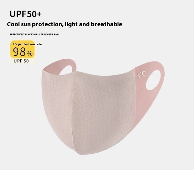 Ice Silk Sunscreen Mask UV Protection