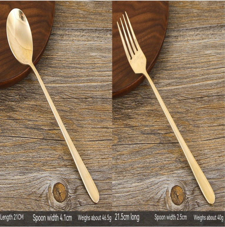 Pure Copper Spoon Supplement Copper Tableware Eating Spoon