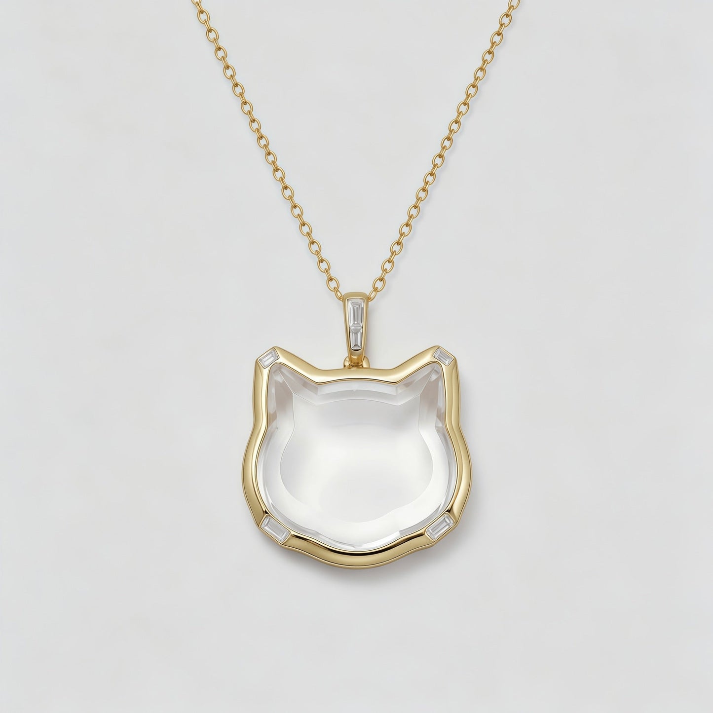 New Niche Cute Folding Necklace