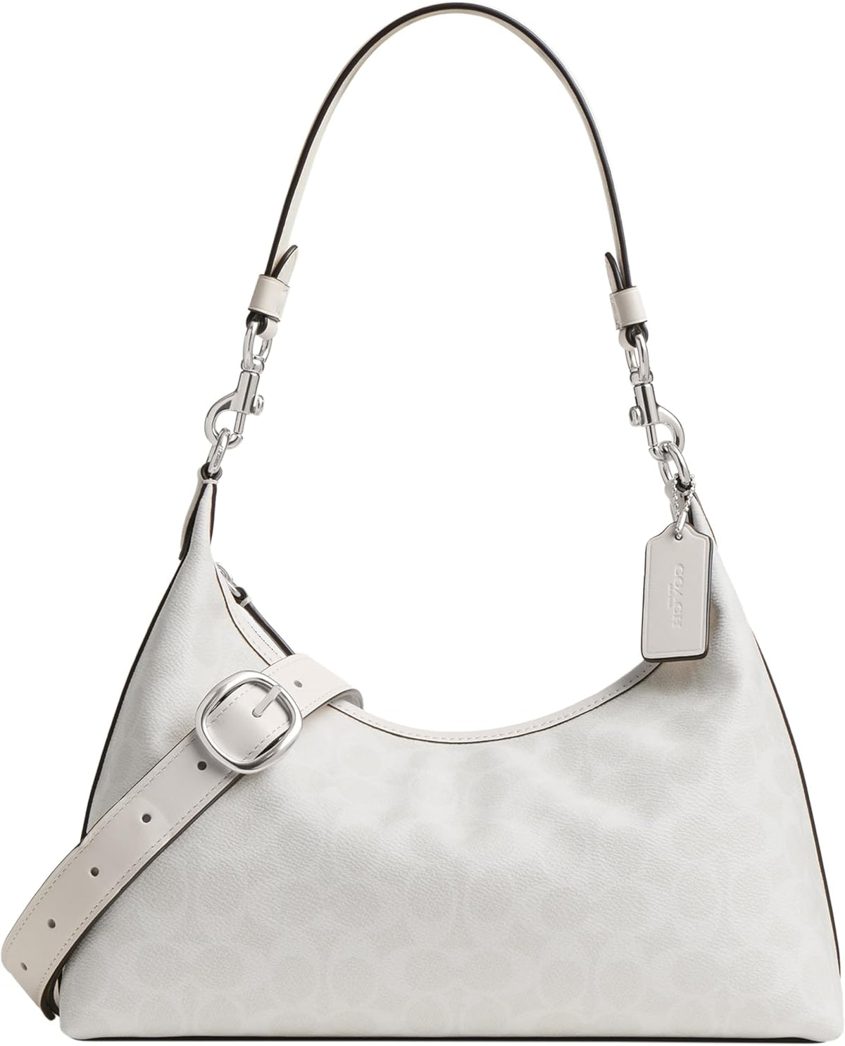 Coated Canvas Signature Juliet Shoulder Bag