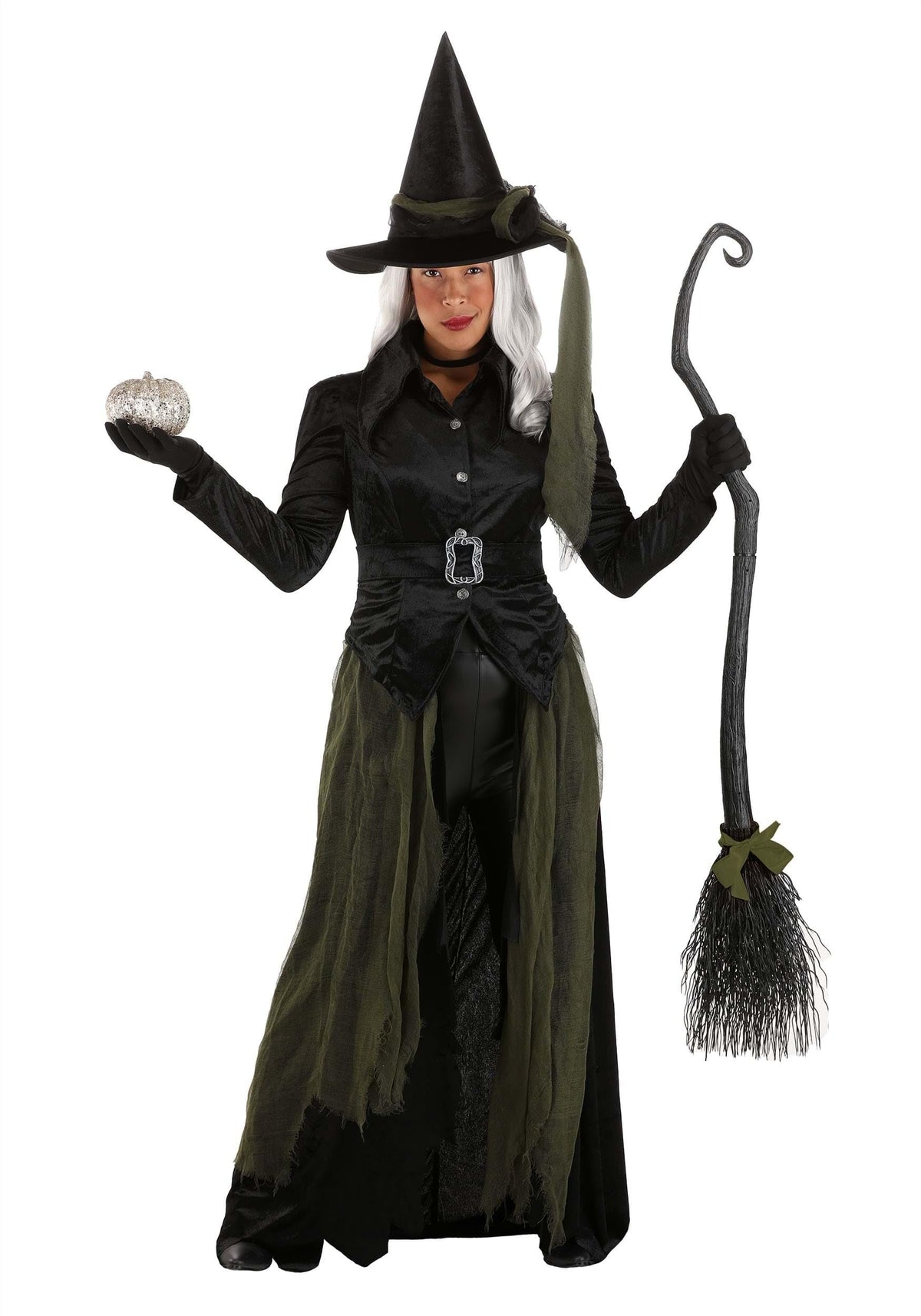 Cool Witch Costume - Women's Gothic Witch Outfit with Hat and Cape
