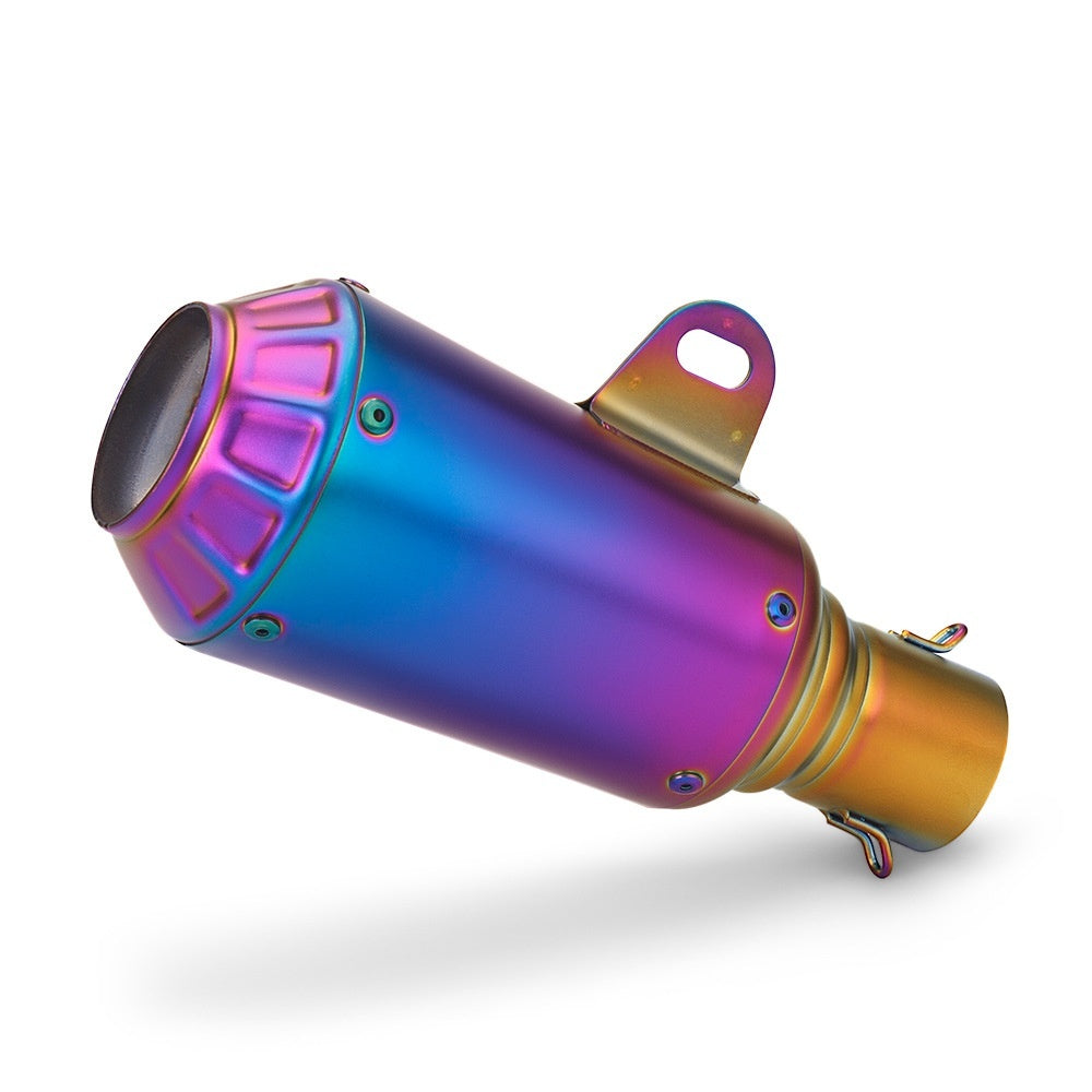 Motorcycle Modification Flower Cover Barrel Exhaust Pipe Universal