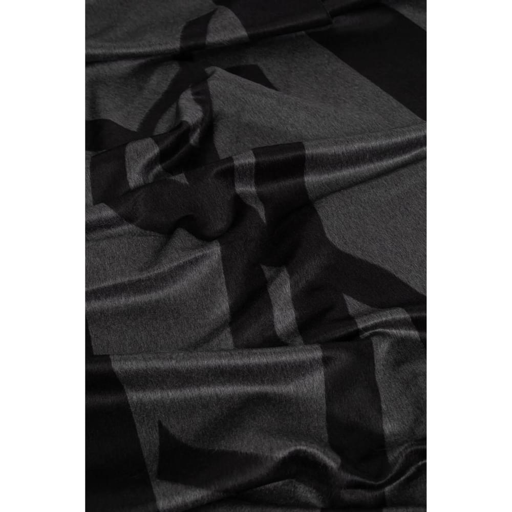 Saint Laurent Grey Scarves Men