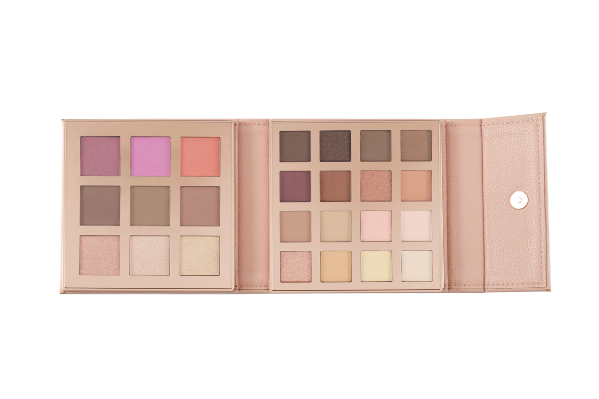 Mini Beauty Portfolio | 25 Shade Face, Eye, and Lip Beauty Kit