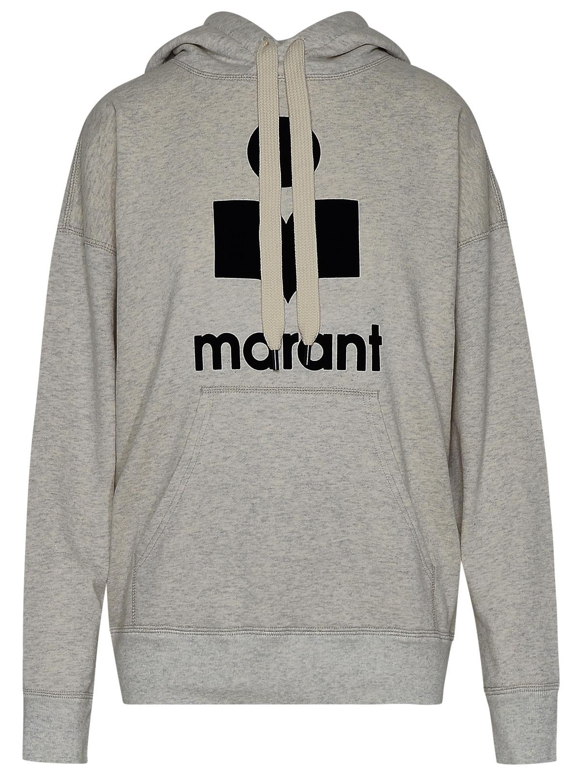 Isabel Marant Etoile Gray Cotton Blend Mansel Sweatshirt Women Women