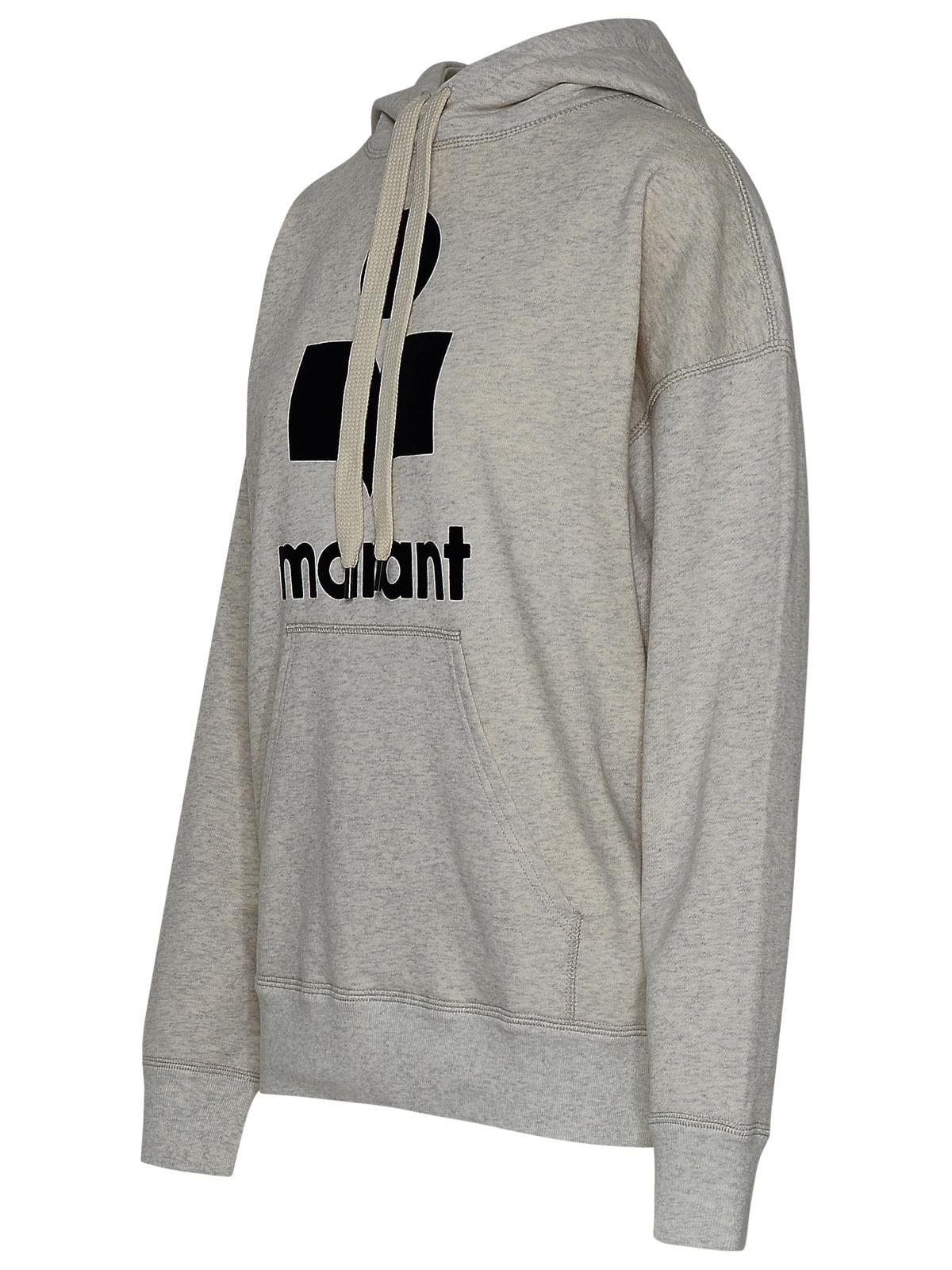 Isabel Marant Etoile Gray Cotton Blend Mansel Sweatshirt Women Women