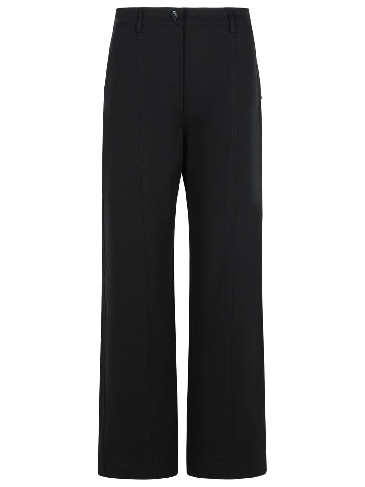 Sportmax Era' Black Cotton Pants Women Women