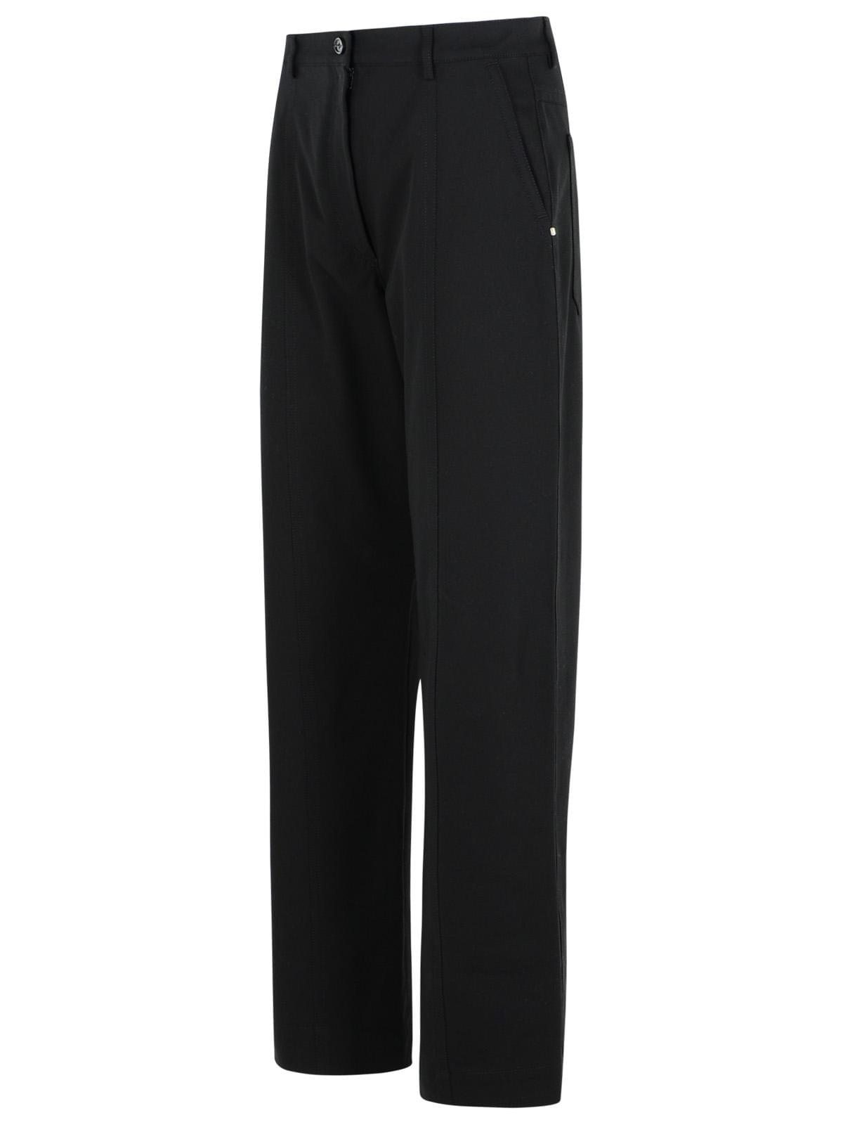 Sportmax Era' Black Cotton Pants Women Women
