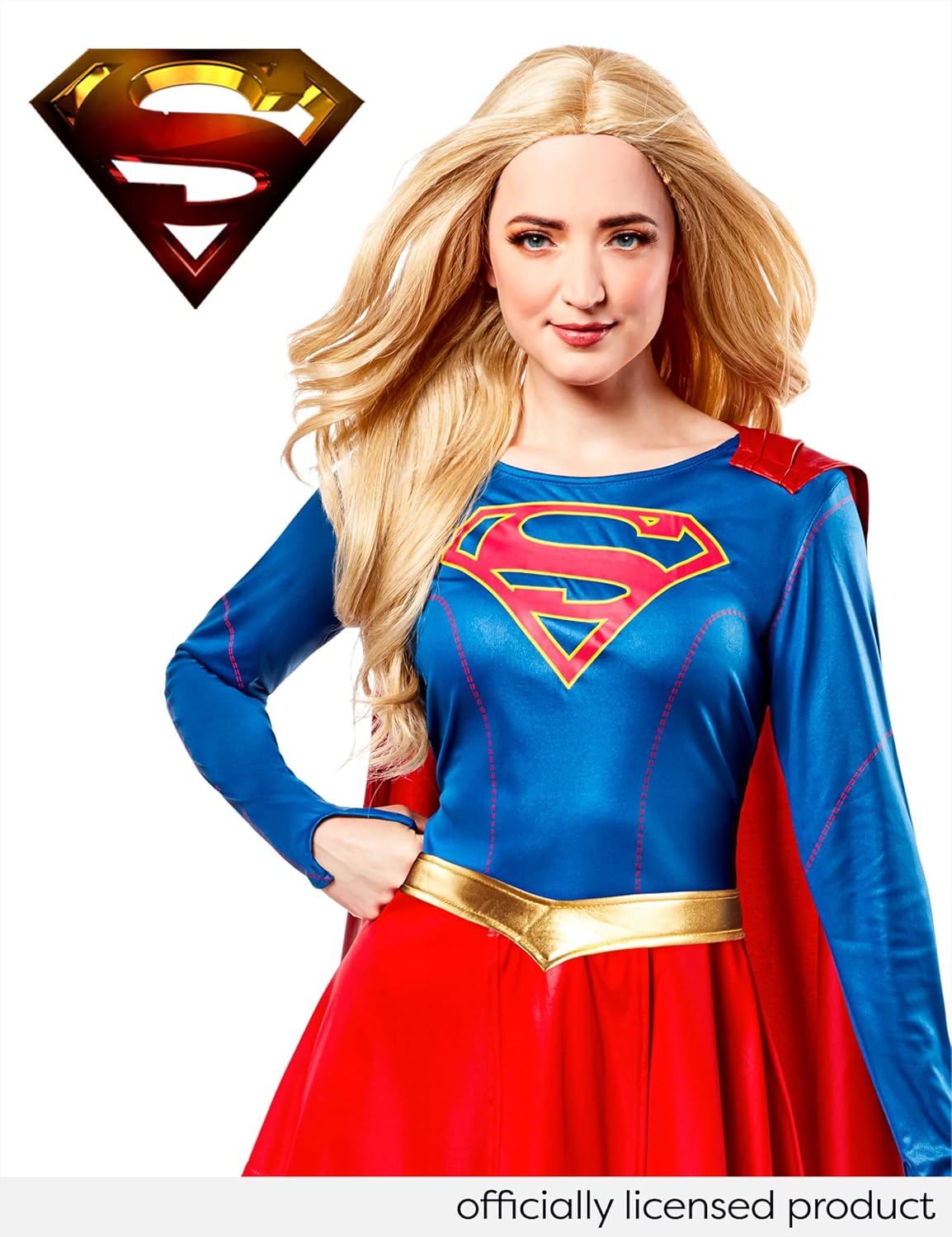 Supergirl Costume Dress - TV Show Inspired Women's Superhero Outfit