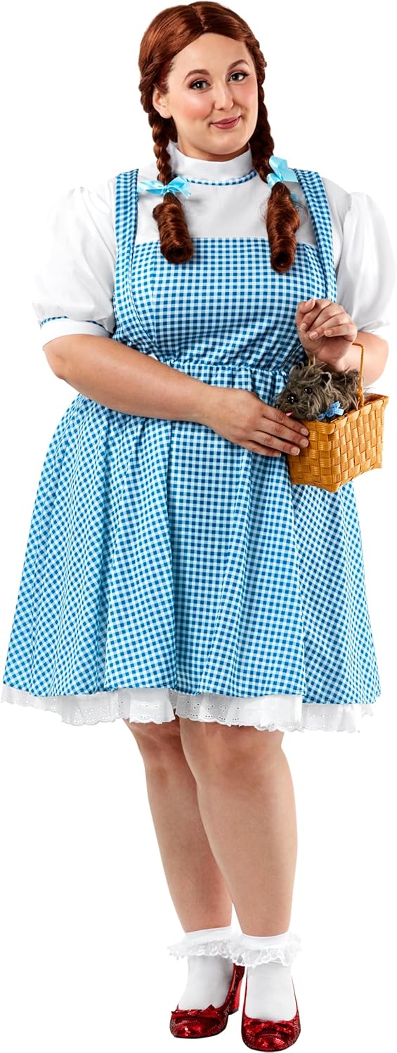Dorothy Costume for Women Plus Size - Wizard of Oz Halloween Outfit